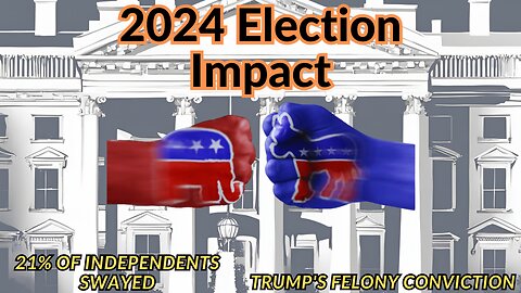 Trump's Felony Conviction Sways Independent Voters Ahead of 2024 Election, New Poll Reveals