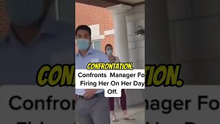 Fired Employee's Fiery Confrontation with Boss Joe #crazykarens #groovy