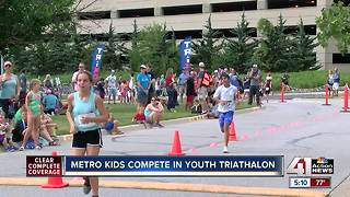 Metro kids compete in triathlon