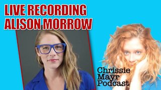 LIVE Chrissie Mayr Podcast with Alison Morrow