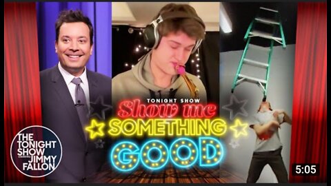 Show Me Something Good: Dancing with a Ladder on Face and Unnecessary Sax Solos | The Tonight Show