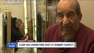 Owner of Clark Deli in Cleveland fends off suspected robbers by firing gun