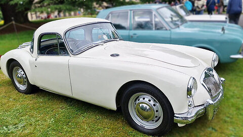 The MG MGA is a beautiful race car