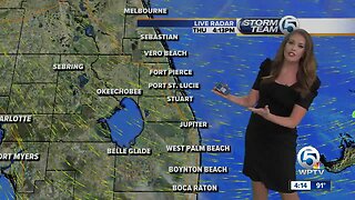 Thursday mid-afternoon forecast