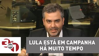 Andreazza: Lula está em campanha há muito tempo