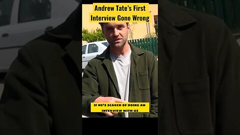 ANDREW TATE’S FIRST INTERVIEW AFTER RELEASE GONE WRONG