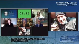 Begging the Portland City Council to defund the Police and Help Antifa More