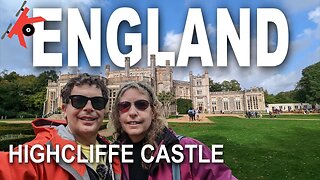 England's 18th Century Highcliffe Castle Walking Tour #kovaction #england #highcliffe