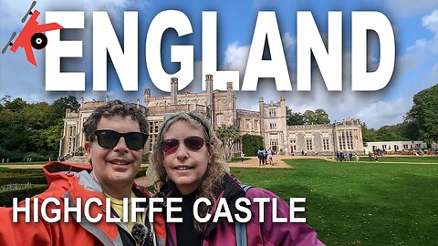 England's 18th Century Highcliffe Castle Walking Tour #kovaction #england #highcliffe