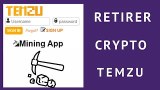 Retrait crypto temzu gagnés minage trust wallet binance projet web3 mainnet