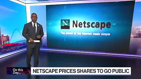 Netscape Prices Shares To Go Public | On This Day | VYPER