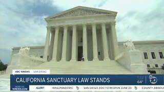 California sanctuary law stands