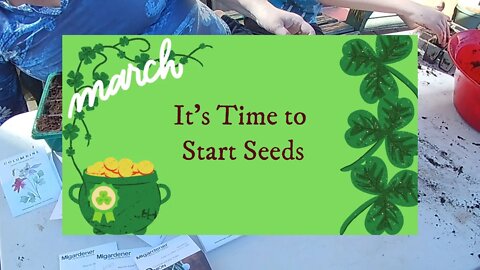 It's Time to Start Seeds ~ 12 Weeks to Last Frost Date