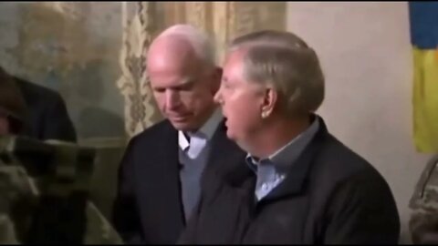 Lindsey Graham And John McCain In Ukraine, December 2016