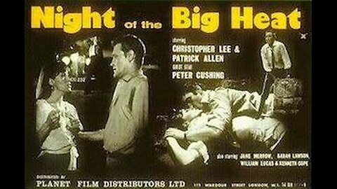 "Night of the Big Heat" (1967) Christopher Lee & Peter Cushing