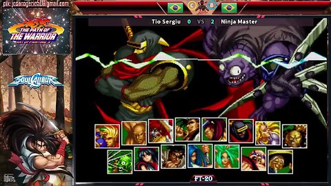 Tio Sergiu vs Ninja Master - Samurai Shodown 2 Perfect - By. Bear Versão 1.8 FT-20