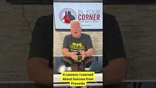 4 Things I Learned About Success from Proverbs #shorts