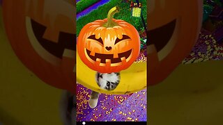 Banana Cat Vs Jack 'O Lantern! 🎃