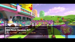 Mario Kart Tour - N64 Royal Raceway R/T Gameplay