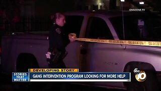 Gang intervention experts looking for more help