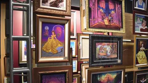 Disney Magic in Las Vegas | Explore the Magical Memories Gallery at The Forum Shops at Caesars Palace