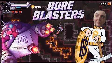 Get To The CHOPPA... And Mine Alien Planets! Let's Play Indie Game BORE BLASTERS