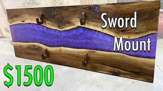 Samurai Sword Mount || part 2 Finished!!!