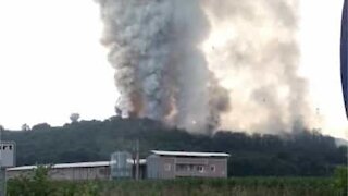 Fábrica de fogos de artifício explode na Turquia