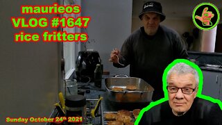 maurieos VLOG #1647 rice fritters