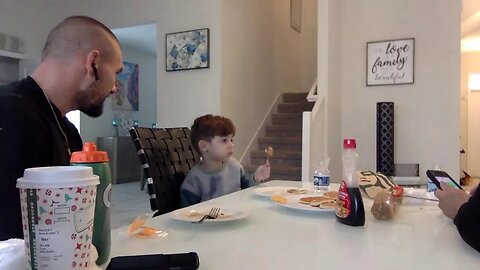 A FATHERS LOVE: SUNDAY MORNING BREAKFAST WITH ZANE AND BUGSNAX!