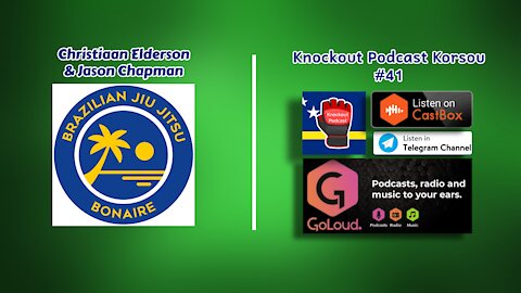 Knockout Podcast Korsou #41 - BJJ Bonaire