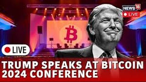 President Trump Speaks at Bitcoin 2024 Conference in Nashville Tennessee 7/27/2024