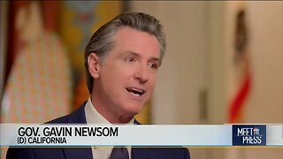 California Democrat Gov. Gavin Newsom Says He's "Very Inspired By The Master Class" Of Joe Biden