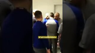 Khabib Confronts Artem Lobov the Precursor to Conor McGregor Bus Incident