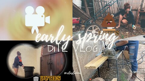 finding things to do // early spring motivation // DIY wood projects + DITL