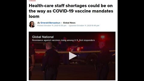 Cause and Effect - Firing Unvaccinated Hospital Staff Leads To Staff Shortages and ER Closures