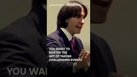 It's Not What Happens to You That Matters | Dr John Demartini #shorts
