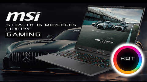 MSI Stealth 16 Mercedes AMG Review | HOT Gaming Laptop