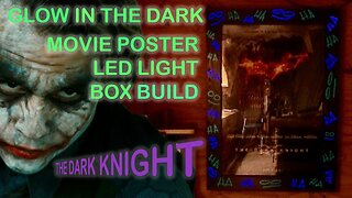 Movie Poster Frame Light-box (Glow in the dark)