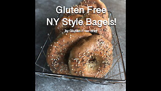 Gluten Free New York Style Bagels!