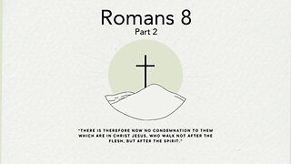 January 21, 2024 -Romans 8 Part 2- Pastor Tim Remington