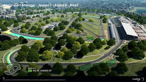 Motorsport Manager - Season 1 - Round 6 - Brazil