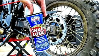 Don't Over Think It - Simple Adventure Bike Chain Maintenance | 2022 Gen3 KLR 650