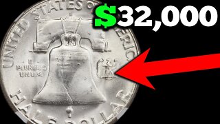 1953 Franklin Half Dollar Coins Worth Money - Silver Coin VALUES!