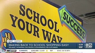 Walmart aims to make back-to-school shopping fast, easy and budget friendly