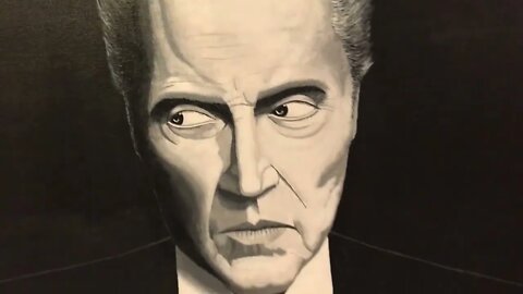 "Christopher Walken" by Curtis Roy ~ Original Acrylic Painting on Canvas