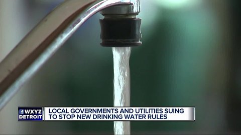 Local government and utilities suing to stop new drinking water rules