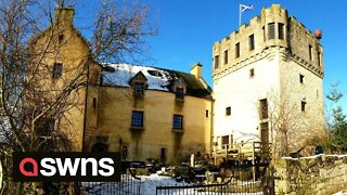 Britain's spookiest AirBnB a 14th-century castle where guests sleep with axes above their heads