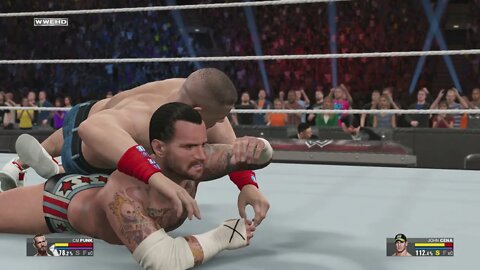 71 WWE Champion John Cena VS CM Punk