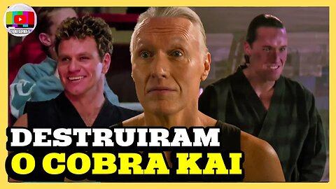 JOHN KREESE E TERRY SILVER CONSEGUIRAM DESTRUIR O DOJO COBRA KAI PARA A DISPUTA DO SEKAI TAI KAI